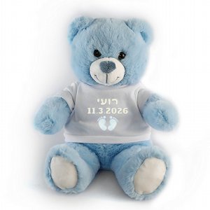דובי פרוותי עם חולצה בעיצוב אישי דובי פרוותי עם חולצה בעיצוב אישי